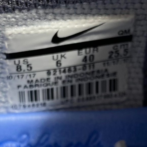 NEW Womens Nike SB Check Solarsoft Canvas Grey White Sneaker 921463-011 Size 9.5 - Picture 10 of 11